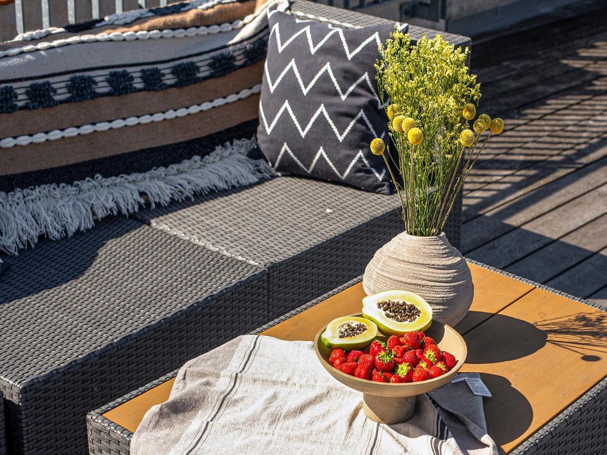 Sanders Leaves - Cute One-bedroom With A Large Rooftop Terrace Apartamento *